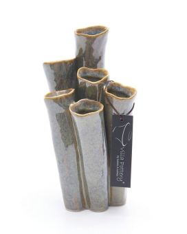 Vaso New Juul porcelana 10x20cm azul