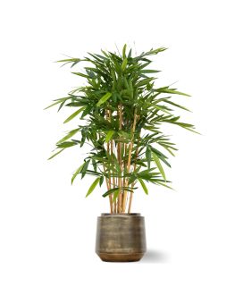 Planta artificial de luxo de bambu 120cm