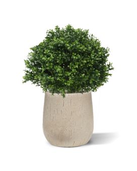 Lâmpada de madeira de caixa de luxo de planta artificial N 40cm - resistente aos raios UV