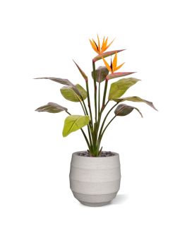 Strelitzia artificial bouquet 75 cm