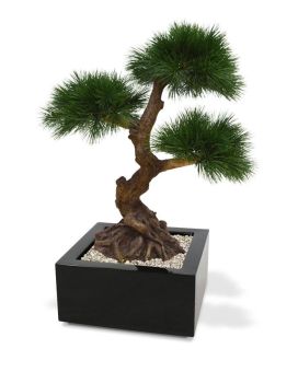 Pinus Bonsai x3 planta artificial 60cm