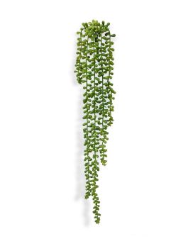 Senecio Pérola planta de enforcamento artificial 55cm