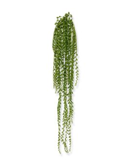 Pérola Senecio planta de enforcamento artificial 100cm