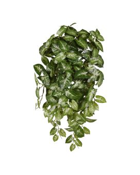Syngonium Planta suspensa artificial 50cm variegada