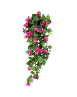 Bougainvillea planta de enforcamento artificial 100cm - púrpura