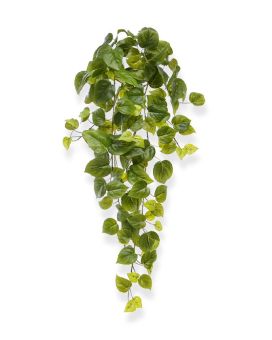 Filodendro Artificial planta de enforcamento 65 cm verde