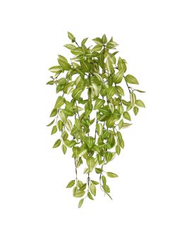 Tradescantia Planta suspensa artificial variegada 50cm