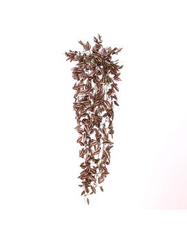 Tradescantia Planta suspensa artificial roxa 90cm