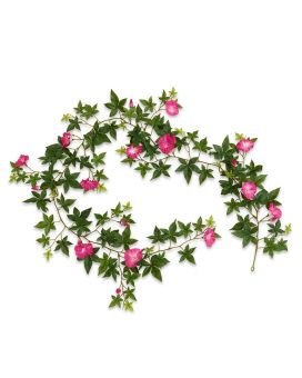 Pingente artificial Petúnia garland 180cm - cerise