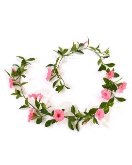 Petunia Garland Deluxe 180 cm rosa