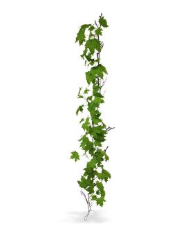 Bordo com grinalda artificial de luxo 180 cm verde