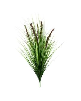 Pennisetum planta de relva artificial de ameixa 75cm - castanha