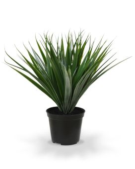 Planta de relva artificial de bambu 25cm - verde