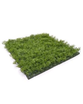 Tapete promocional de musgo artificial 50x50cm - resistente aos raios UV