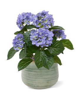 Ramo artificial de Hortensia 40 cm azul