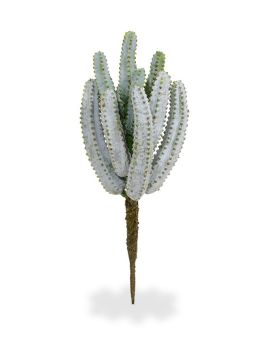 Eufórbia artificial Cacto cinzento 25 cm
