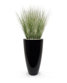 Creme de erva artificial Reed Bouquet de luxo 85 cm de creme verde