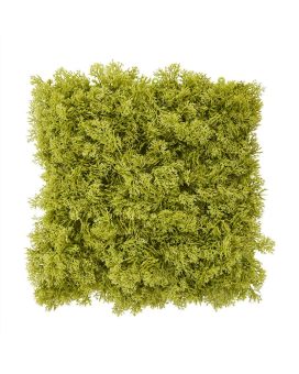 Tapete de musgo de rena artificial 25x25 cm verde fresco