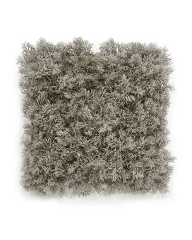 Tapete de musgo de rena artificial 25x25 cm cinzento