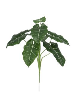 Planta Alocasia Frydek Artificiais 60cm Verde