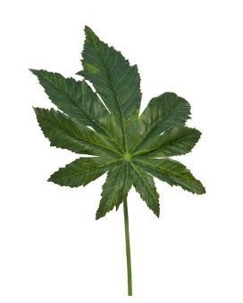 Aralia ramo de folha artificial 45 cm
