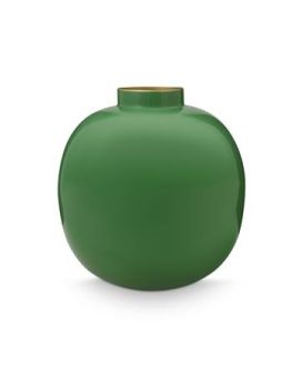 Pip Studio Vaso Metal Verde 23cm