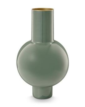 Pip Studio Vaso Metal Médio Verde Médio 24x40cm