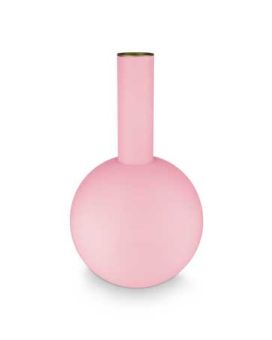 Pip Studio Vaso Metal Grande Fosco Rosa Claro 24x42cm