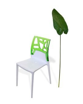 Alocasia ramo de folha artificial M