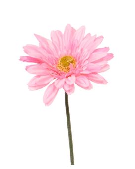 Flor de caule artificial de Gerbera 60 cm rosa