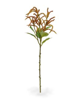 Amaranthus ramo artificial 55 cm laranja