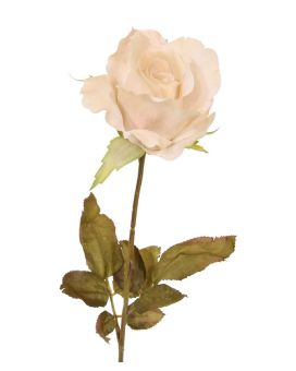 Ramo Artificial Rosa Alice creme de 60 cm