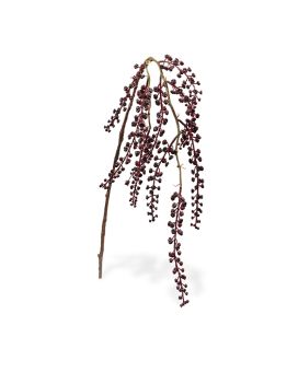 Crimson Artificial Berry Branch 60 cm vermelho