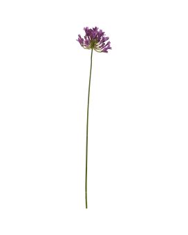 Agapanto Flor artificial roxa 75cm