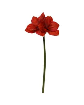 Amarilis Artificial 67cm Vermelho