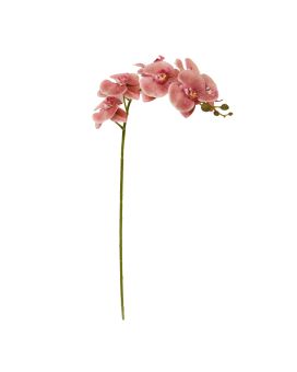 Flor artificial Phalaenopsis 95cm Salmão