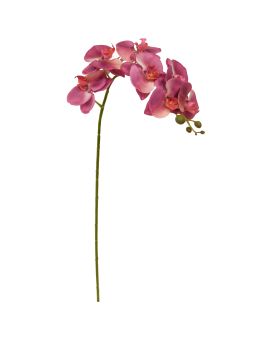 Flor artificial Phalaenopsis 95cm Púrpura