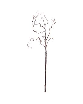 Arte em ramo de salgueiro 97cm castanho