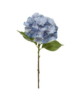 Flor artificial de hortênsia 50cm azul