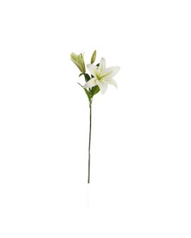 Lírio Casablanca Artificiais 70cm Creme
