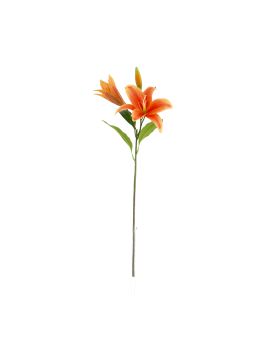 Lírio Casablanca Artificiais 70cm Laranja