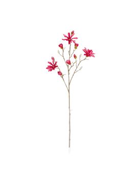 Ramo Magnolia Japonais Artificiais 89cm Cerise