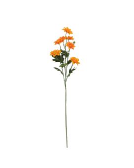 Ramo de Crisântemo Artificiais 68cm Laranja