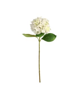 Ramo de hortênsia Artificiais N 67cm Creme