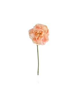 Flor de Pivoine Artificiais 38cm Pêssego