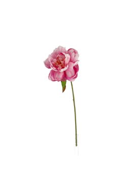 Flor de Pivoine Artificiais 38cm Rosa