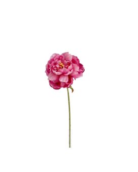 Flor de Pivoine Artificiais 38cm Cerise