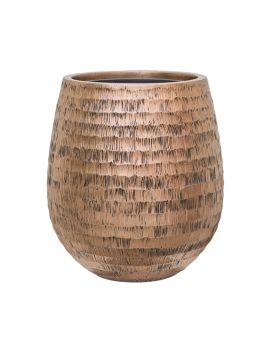 Baq Opus Hammered Darcy Ouro 38x42cm (com bandeja interna)
