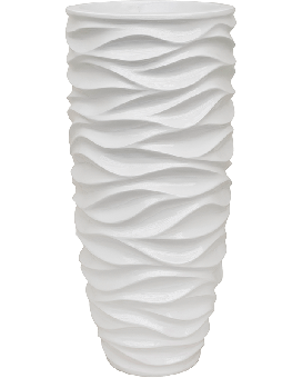 Baq Luxe Lite Glossy Sea Partner Branco, 35x76cm