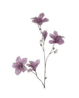 Bauhinia Flor artificial 84cm Lilás